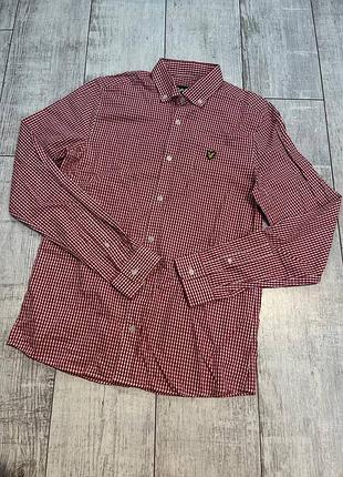Lyle scott сорочка теніска у клітинку
