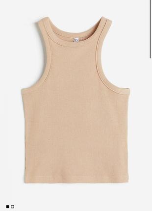 Кроп топ h&m croped vest top