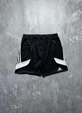 Vintage винтажные шорты adidas адидас big logo lampas на лампасах size m размер м