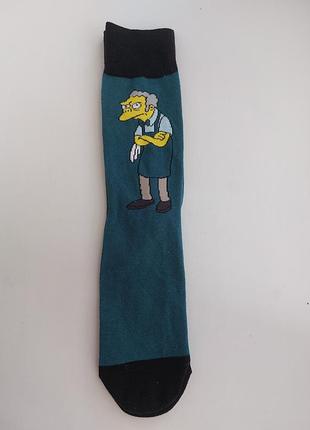 Брендові високі шкарпетки simpson розмір 40-42