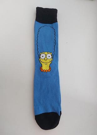 Брендовые высокие носки simpson размер 40-42