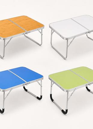 Синий стол компактный складной для дома, кемпинга-пикника folding table and844-846