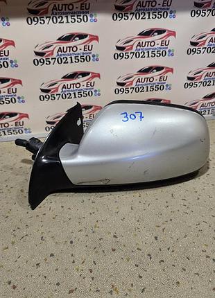 Дзеркало заднього виду ліве peugeot 307, пежо 307 механічне регулювання e9014145