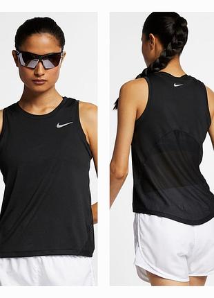 Спортивная женская майка для бега nike