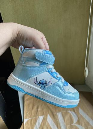 Хайтопи кроссовки disney stitch 24 размер