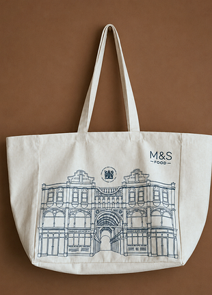 Велика сумка-шопер m&amp;s