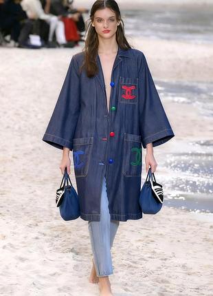 Естетика+ свобода: джинсовий кардиган chanel