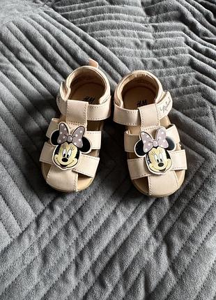Босоніжки mini h&m, 20-21 розмір