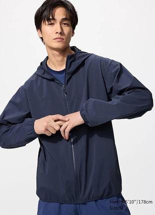 Парка летняя uniqlo с uv защитой