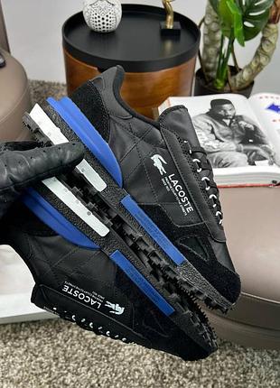 Чоловічі кросівки lacoste elite active prm black navy