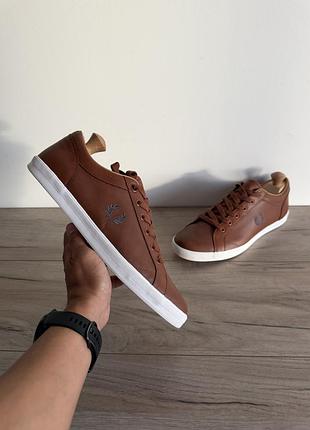 Кеди мокасини шкіряні fred perry оригінал