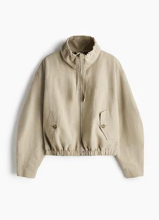 Куртка. жіноча куртка. куртка на основі льону . куртка hm.