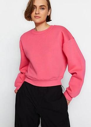 Вкорочений світшот zara