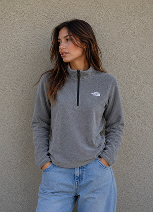 The north face женская флисовая кофта флиска тн