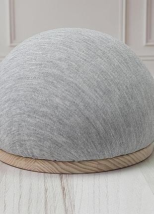 Портновская колодка для вто needle craft грудь на подошве 14 см серая