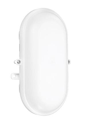 Led світильник elipse ua білий 12w 5000k ip44 для освітлення приміщень без пульсацій світлодіодний