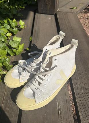 Фірмові високі кеди veja (оригінал)