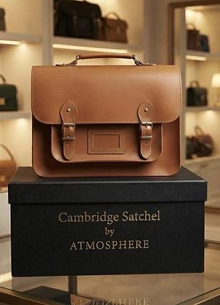 Винтажная ретро сумка сэтчел cambridge satchel by atmosphere.