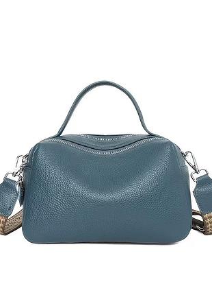 Элегантная женская 👜 сумка через плечо из натуральной кожи