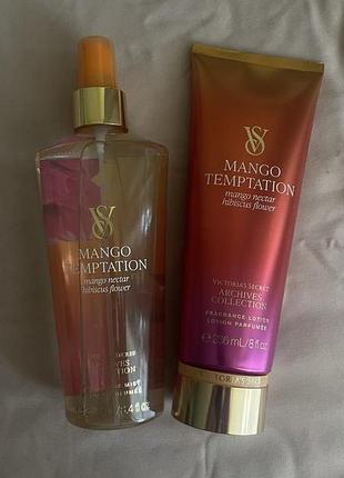 Парфюмированный набор victoria’s secret mango temptation