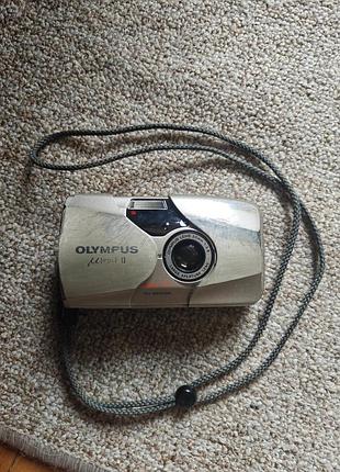 Плівковий фотоапарат olympus mju ii (stylus epic), выпущенный в 1996 году
