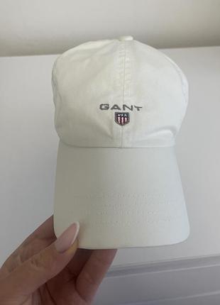 Gant біла кепка бейсболка