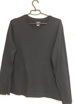 Lаnds' end 
42/xl/50
черный мужской хлопковый лонгслив 
производитель пера
идеальное состояние