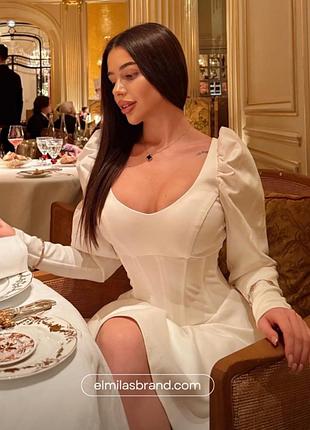 Сукня біла el.milas.brand.