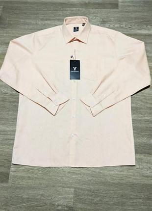 Мужская новая рубашка van heusen , размер xl , 100% хлопок .