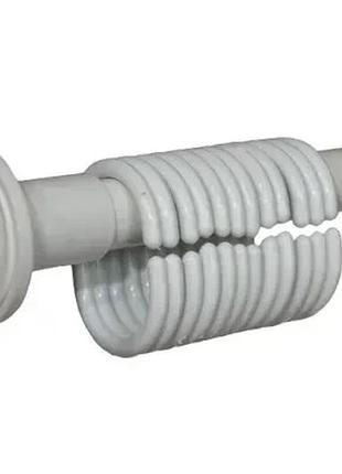 Карниз для ванной 120-200 см banyohome белый