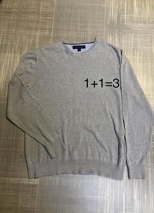Tommy hilfiger 💙чоловічий одяг/сірий світшот💛l50