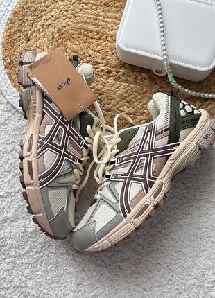 Стильные женские кроссовки asics gel kahana 8 marathon pastel