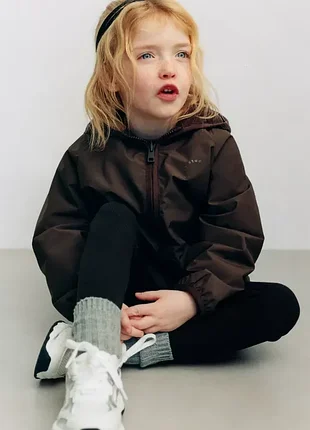Zara чорні лосини лосіни в рубчик на дівчинку 5 років 110 см