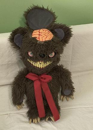 Vintage-плюшевый мишка клау из крампуса - krampus kiaue teddy bear от weta workshop, 2017 р. - 32 см