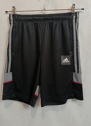 Подростковые спортивные шорты adidas – черные – 13-14 лет (160-164 см)