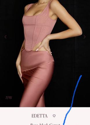 House of cb рожевий корсет m - l
