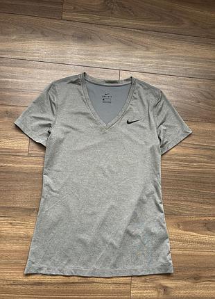 Жіноча спортивна термо футболка nike pro