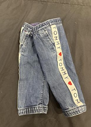 Tommy hilfiger штани на дитину 6-9 міс