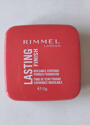 Пудра для обличчя rimmel london lasting finish 
buildable coverage powder foundation 
#002 pearl нова