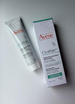 Відновлюючий крем для подразненої шкіри avène cicalfate+ restorative protective cream for very sensitive skin