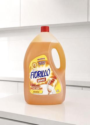 Fiorillo засіб для миття посуду aceto,  4 л