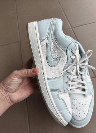 Кожаные кроссовки nike jordan