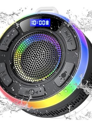 Портативная bluetooth колонка prscfum s3 ipx7 waterproof 5w с микрофоном, черная