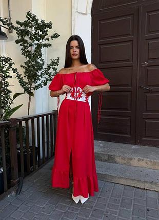Лляна бохо сукня ♥️