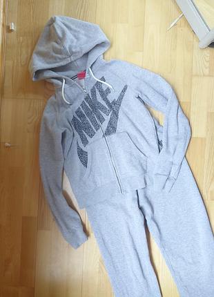 Костюм nike just do it серый спортивный костюм найк xs