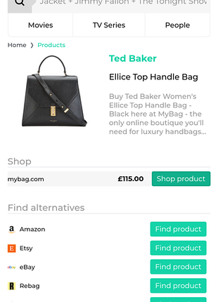 Сумка ручная ted baker ellice
