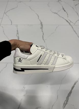 Кросівки adidas superstar x neighbourhood white black