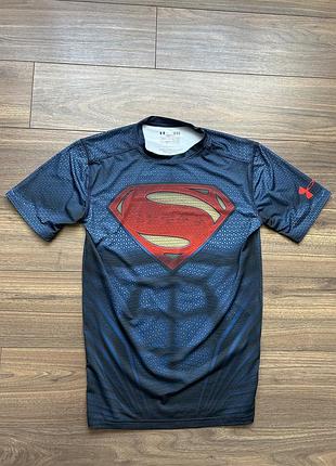 Чоловіча термо футболка under armour superman