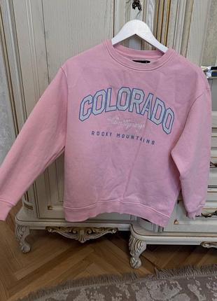 💗 рожевий світшот colorado, стан відмінний