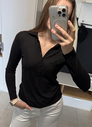 Кофтинка з комірцем h&m